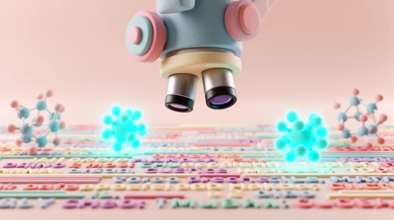 Scanning microscope detecting brand-name signals in AI-generated text — Structure Content Conversational Queries.